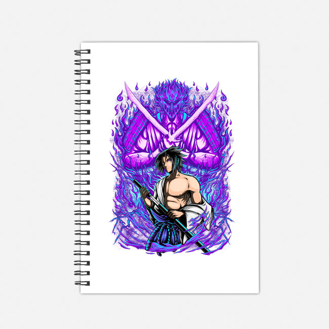 Purple Susanoo-None-Dot Grid-Notebook-alanside