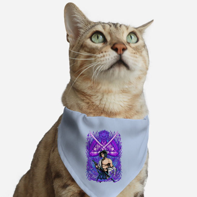 Purple Susanoo-Cat-Adjustable-Pet Collar-alanside