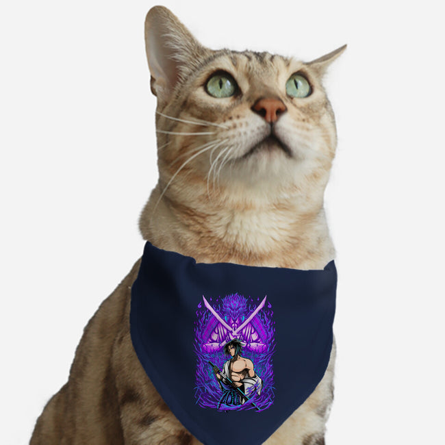 Purple Susanoo-Cat-Adjustable-Pet Collar-alanside