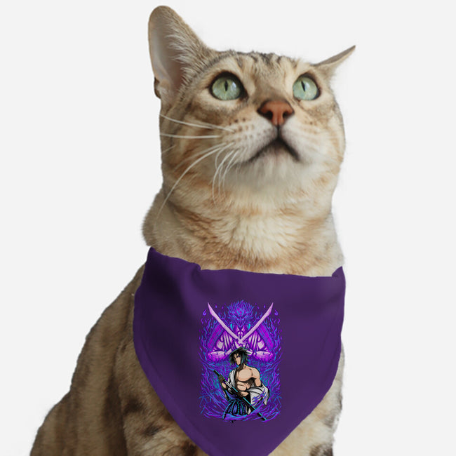 Purple Susanoo-Cat-Adjustable-Pet Collar-alanside