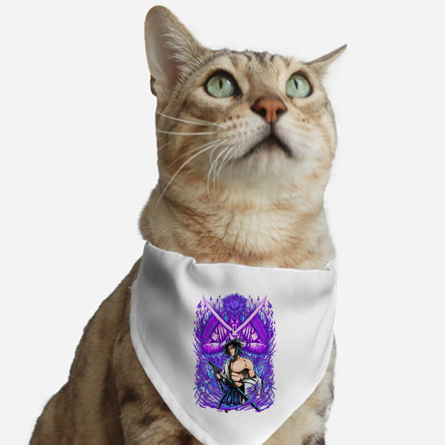 Purple Susanoo-Cat-Adjustable-Pet Collar-alanside