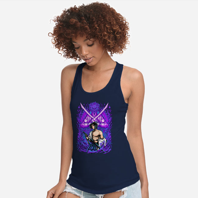 Purple Susanoo-Womens-Racerback-Tank-alanside