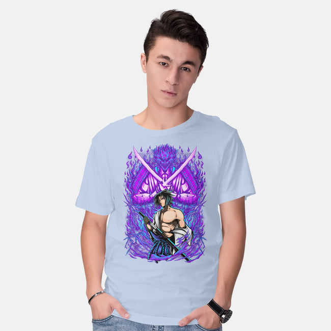 Purple Susanoo-Mens-Basic-Tee-alanside