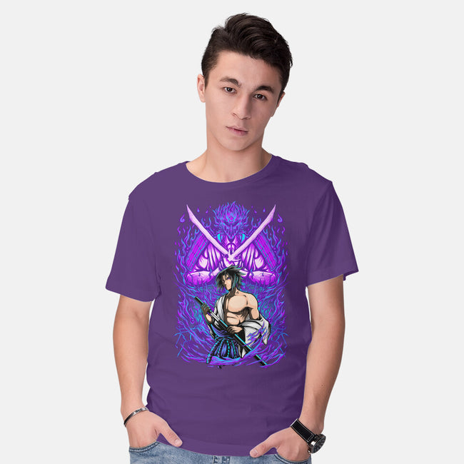 Purple Susanoo-Mens-Basic-Tee-alanside