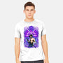 Purple Susanoo-Mens-Heavyweight-Tee-alanside