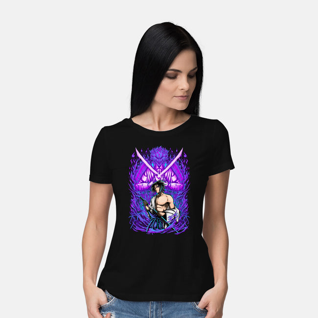 Purple Susanoo-Womens-Basic-Tee-alanside