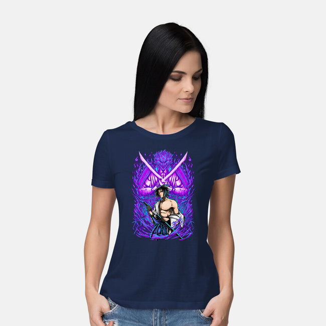 Purple Susanoo-Womens-Basic-Tee-alanside