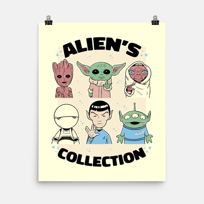 Alien's Collection-None-Matte-Poster-Umberto Vicente