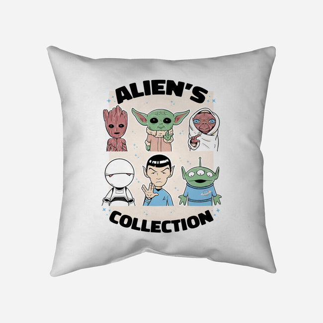 Alien's Collection-None-Non-Removable Cover w Insert-Throw Pillow-Umberto Vicente