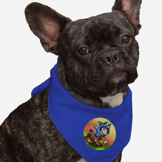 Dog Run Fast-Dog-Bandana-Pet Collar-nickzzarto