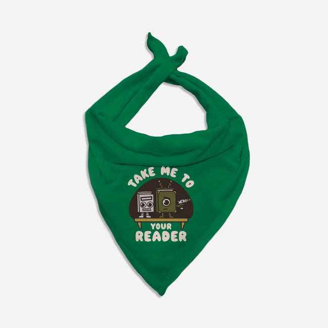 Take Me To Your Reader-Cat-Bandana-Pet Collar-Weird & Punderful