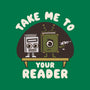 Take Me To Your Reader-Baby-Basic-Onesie-Weird & Punderful