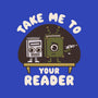 Take Me To Your Reader-Mens-Basic-Tee-Weird & Punderful