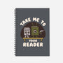 Take Me To Your Reader-None-Dot Grid-Notebook-Weird & Punderful