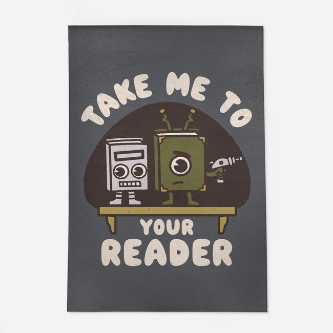 Take Me To Your Reader-None-Indoor-Rug-Weird & Punderful