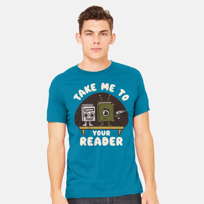 Take Me To Your Reader-Mens-Heavyweight-Tee-Weird & Punderful