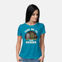 Take Me To Your Reader-Womens-Basic-Tee-Weird & Punderful