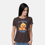 Ducking Tired-Womens-Basic-Tee-TechraNova