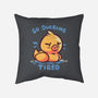 Ducking Tired-None-Non-Removable Cover w Insert-Throw Pillow-TechraNova