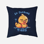 Ducking Tired-None-Non-Removable Cover w Insert-Throw Pillow-TechraNova