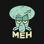 Squid Meh-None-Non-Removable Cover w Insert-Throw Pillow-Xentee