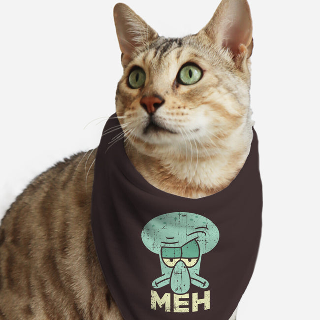 Squid Meh-Cat-Bandana-Pet Collar-Xentee