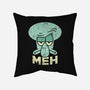 Squid Meh-None-Non-Removable Cover w Insert-Throw Pillow-Xentee