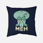 Squid Meh-None-Non-Removable Cover w Insert-Throw Pillow-Xentee