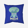 Squid Meh-None-Non-Removable Cover w Insert-Throw Pillow-Xentee