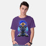 Mortal Fighter 2-Mens-Basic-Tee-Conjura Geek