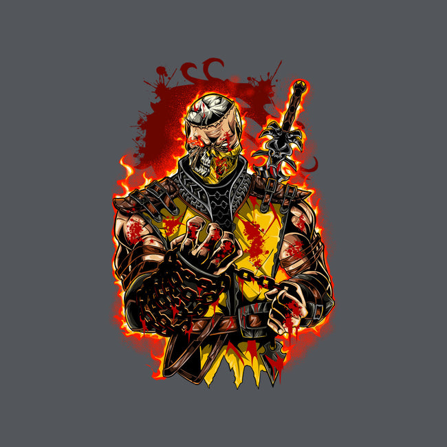 The Mortal Fighter-None-Glossy-Sticker-Conjura Geek