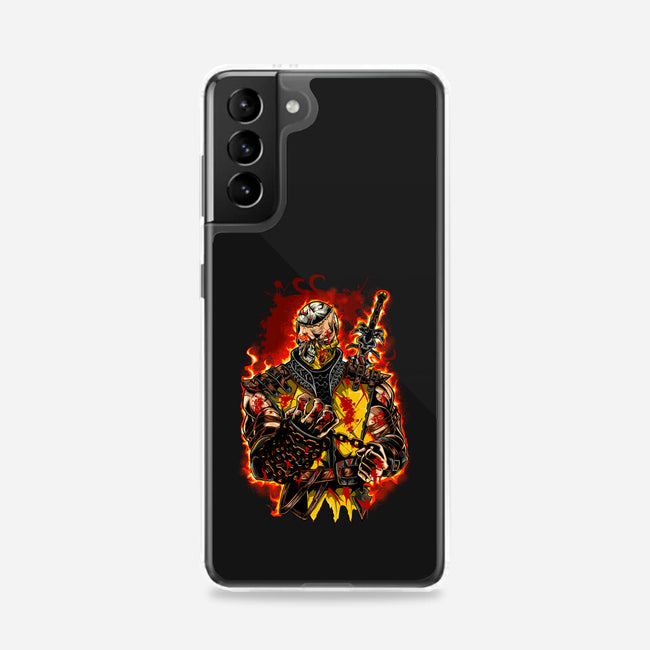 The Mortal Fighter-Samsung-Snap-Phone Case-Conjura Geek