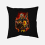 The Mortal Fighter-None-Removable Cover-Throw Pillow-Conjura Geek