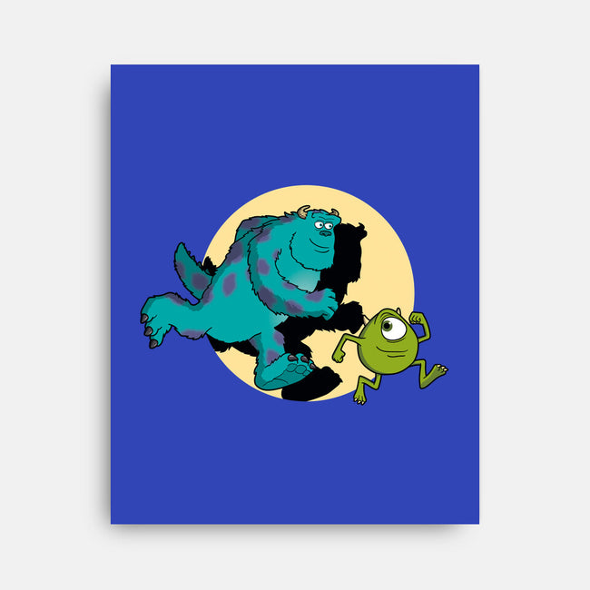 Monsters Adventures-None-Stretched-Canvas-jasesa