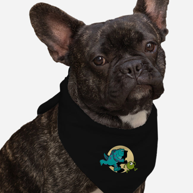 Monsters Adventures-Dog-Bandana-Pet Collar-jasesa