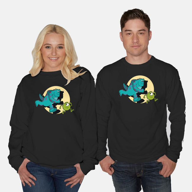 Monsters Adventures-Unisex-Crew Neck-Sweatshirt-jasesa