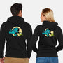 Monsters Adventures-Unisex-Zip-Up-Sweatshirt-jasesa