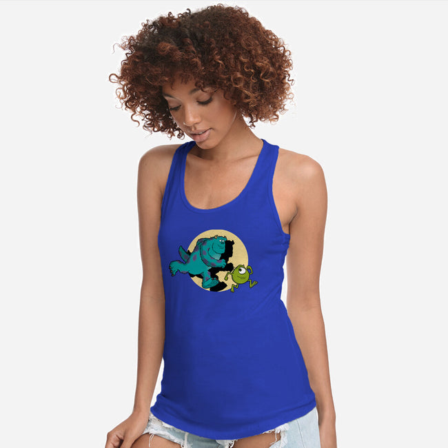 Monsters Adventures-Womens-Racerback-Tank-jasesa