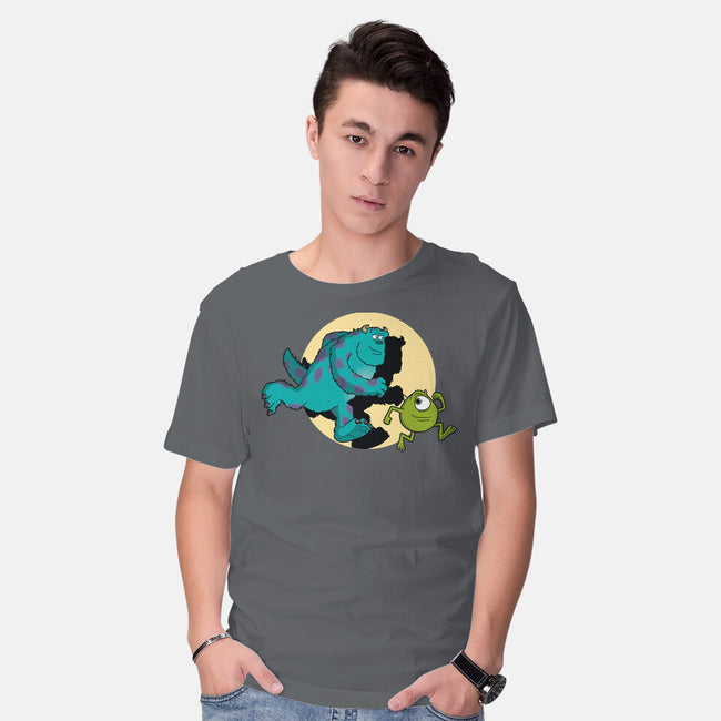 Monsters Adventures-Mens-Basic-Tee-jasesa