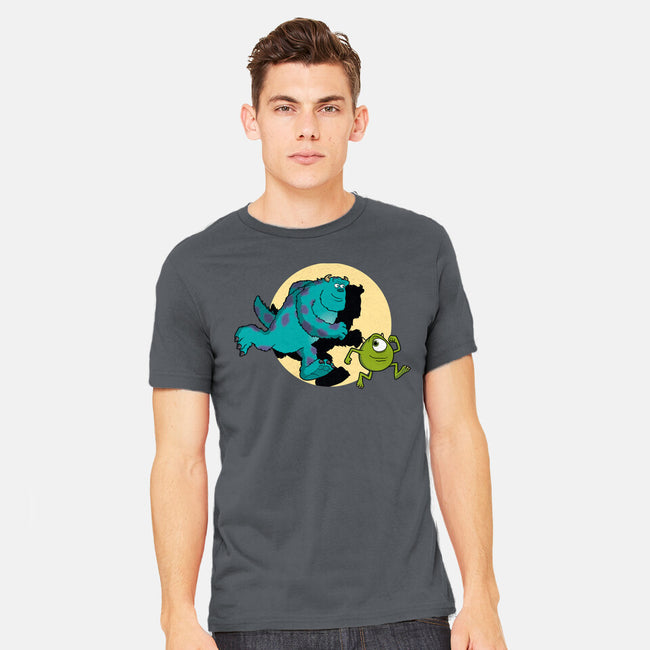 Monsters Adventures-Mens-Heavyweight-Tee-jasesa