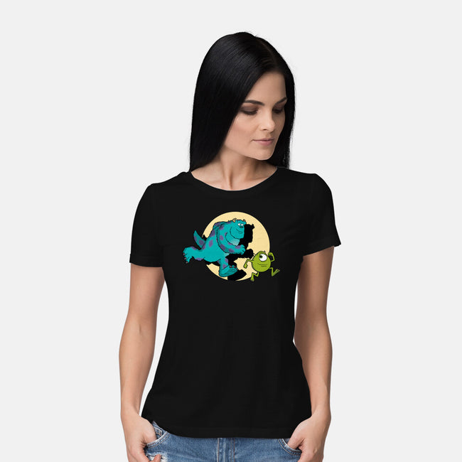 Monsters Adventures-Womens-Basic-Tee-jasesa