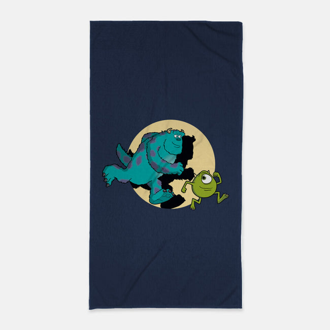 Monsters Adventures-None-Beach-Towel-jasesa