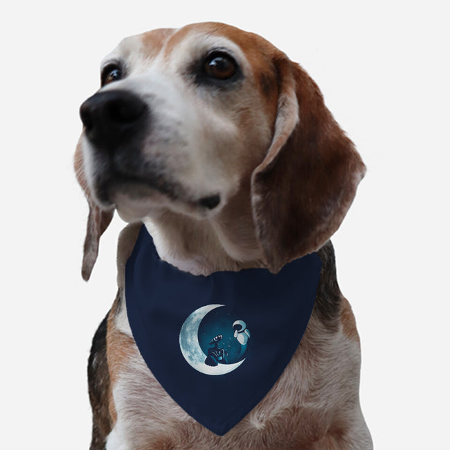 Love Robot Moon-Dog-Adjustable-Pet Collar-Vallina84