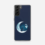 Love Robot Moon-Samsung-Snap-Phone Case-Vallina84