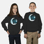 Love Robot Moon-Youth-Crew Neck-Sweatshirt-Vallina84