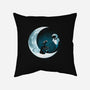 Love Robot Moon-None-Non-Removable Cover w Insert-Throw Pillow-Vallina84