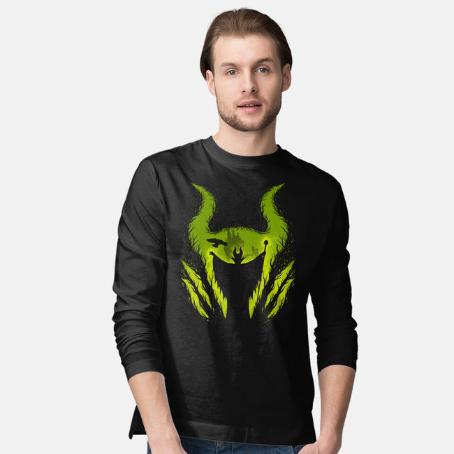 The Evil Fairy-Mens-Long Sleeved-Tee-pigboom