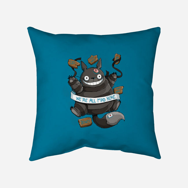 Mad Neighbor-None-Non-Removable Cover w Insert-Throw Pillow-Vallina84