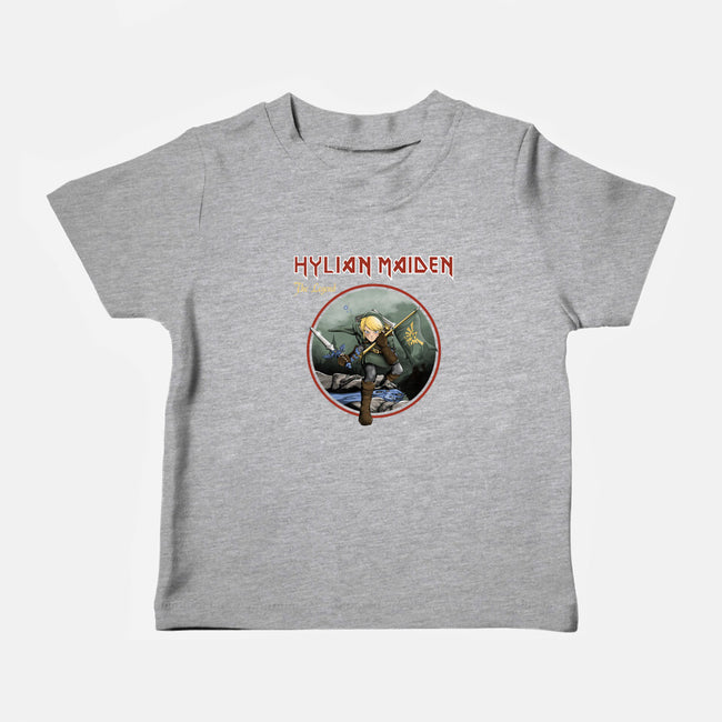 Hylian Maiden-Baby-Basic-Tee-retrodivision