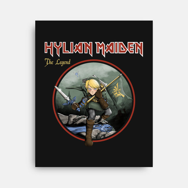 Hylian Maiden-None-Stretched-Canvas-retrodivision